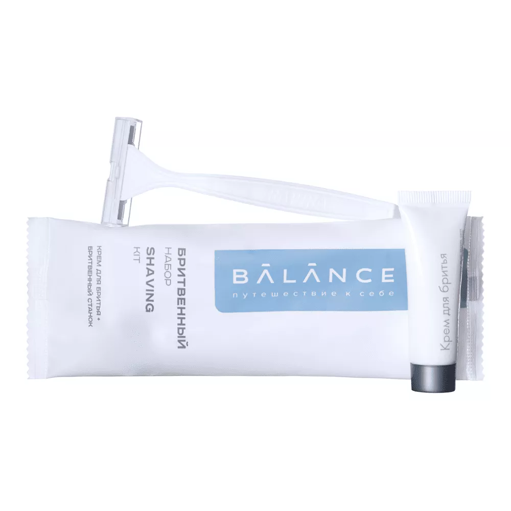 Бритвенный набор BALANCE, флоу-пак