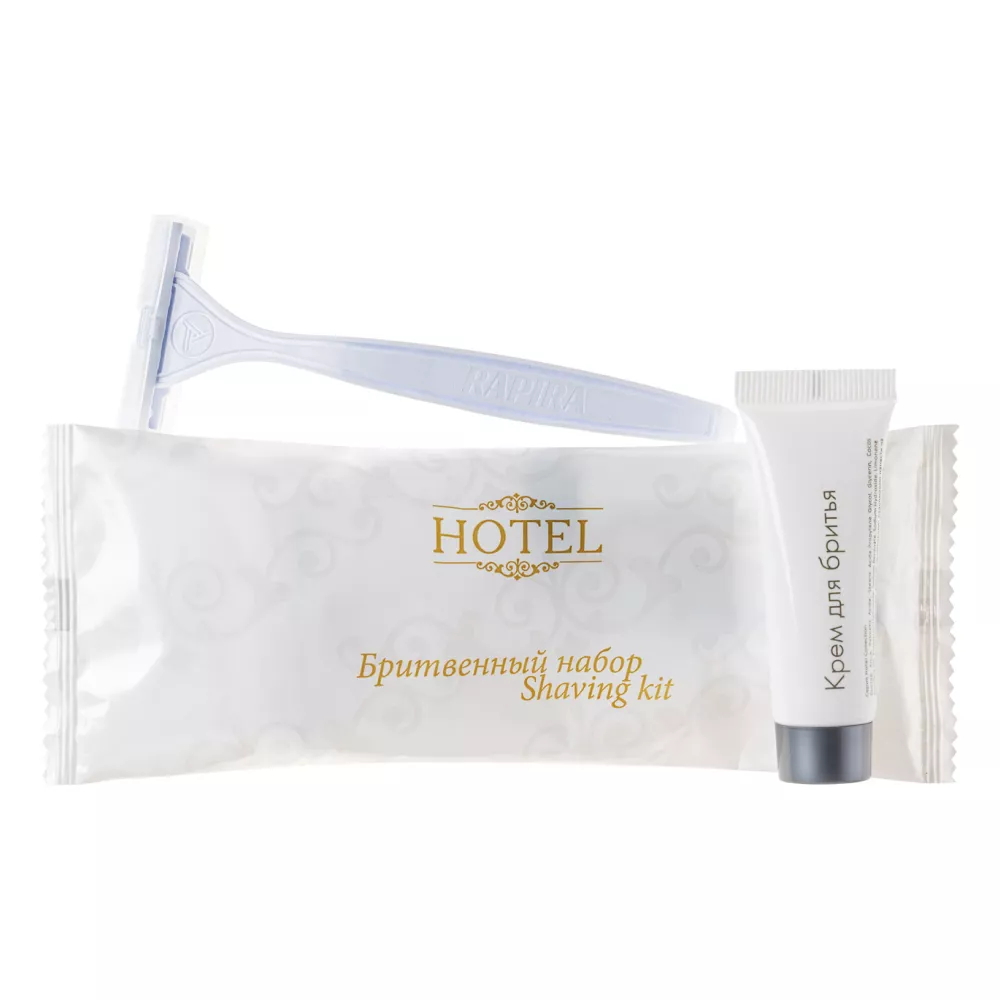 Бритвенный набор Hotel, флоу-пак