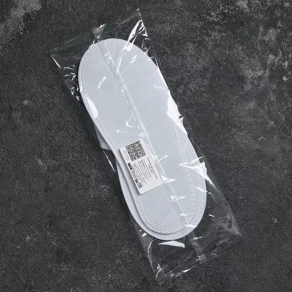 Гостиничные тапочки "Plush towel" №3, открытый мыс