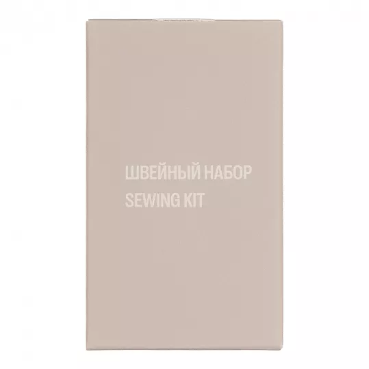 Швейный набор No name, бежевый, картон