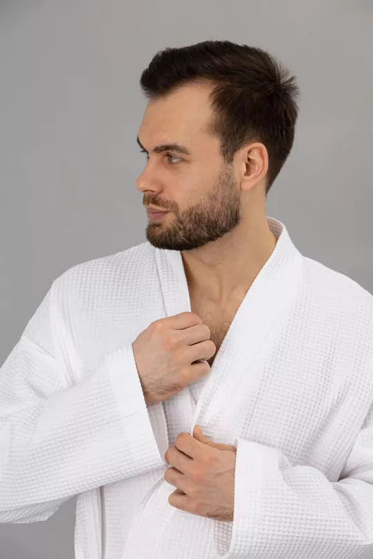 Халат вафельный ТС, «Кимоно»