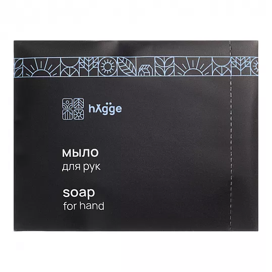 Мыло HYGGE 20 г, каменная бумага (трехшовная)