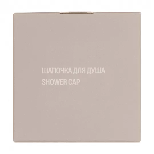 Шапочка для душа No name, бежевый, картон