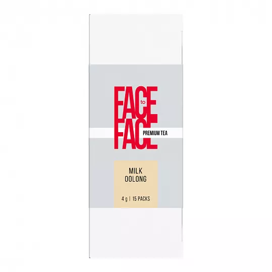 Чай в пакетах для чайника Face to Face Milk Oolong, grand pack, улун ароматизированный, 4 г