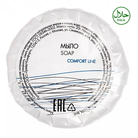 Мыло Comfort Line 20 г, гофре