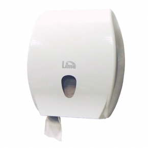 Диспенсер для рулонной туалетной бумаги  LIME Kompatto 200м белый