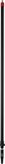 Телескопическая алюминиевая ручка с подачей воды и с бытроразъемным соединением (Q) Vikan, 1600 - 2780 мм, Ø31 мм, черный цвет