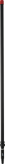 Телескопическая aлюминиевая ручка Vikan, 1575 - 2780 мм, Ø32 мм, черный цвет