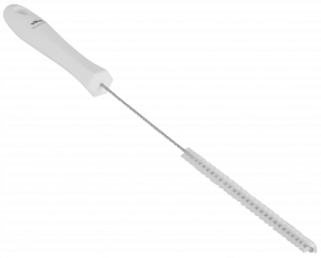 Ерш для чистки труб Vikan, Ø9 мм, 370 мм, средний ворс, белый цвет