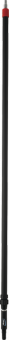 Телескопическая алюминиевая ручка с подачей воды Vikan, 1600 - 2780 мм, Ø31 мм, черный цвет
