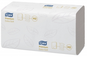 Ультрамягкие листовые полотенца Tork Xpress® сложения Multifold