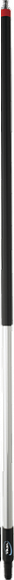 Ручка из алюминия с подачей воды (Q) Vikan, Ø31 мм, 1545 мм, черный цвет
