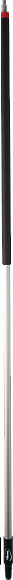 Алюминиевая ручка с подачей воды Vikan, Ø31 мм, 1935 мм, черный цвет