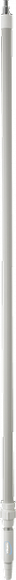 Телескопическая ручка с подачей воды Vikan, 1615  - 2780 мм, Ø32 мм, белый цвет