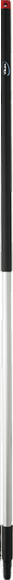 Алюминиевая ручка Vikan, Ø31 мм, 1505 мм, черный цвет