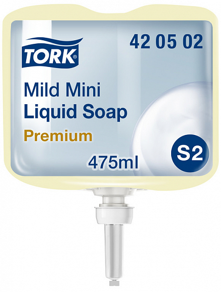 Жидкое мыло-гель Tork Premium 0,475л, кремовый